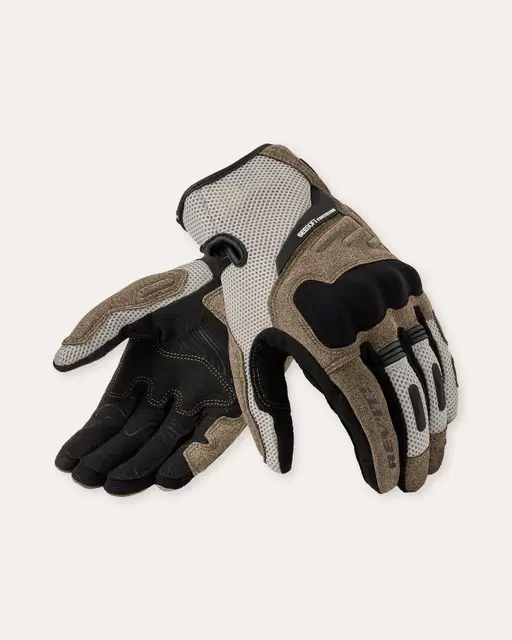 REV'IT! Cavern Hansker Sand Gray L Kort hanske med god ventilasjon 