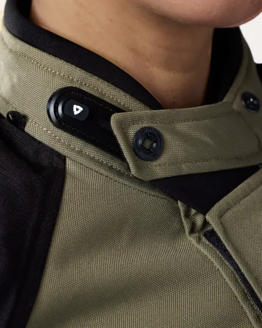 REV'IT! Voltiac 3 H2O Dame Grønn/sort 44 Vanntett jakke 