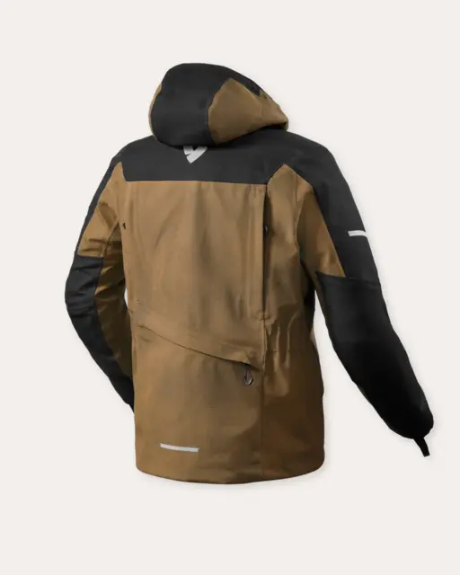 REV'IT! Tectonic H2O Jakke Brun 3XL 3-lags, vanntett 