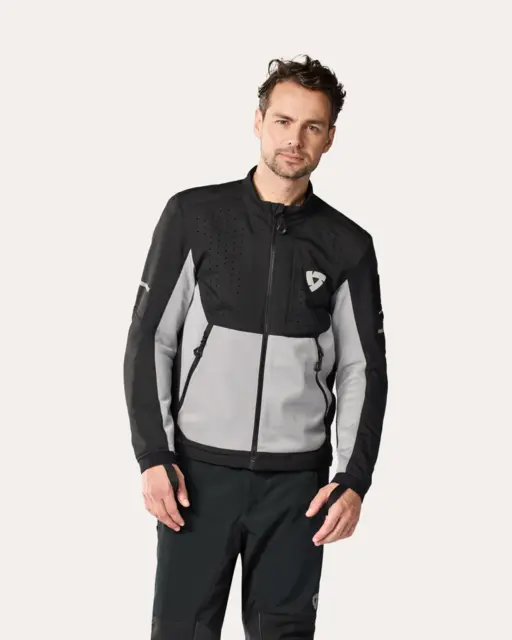 REV'IT! Tectonic H2O Jakke Sort/Grå L 3-lags, vanntett 