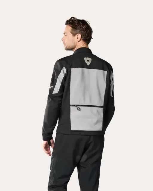 REV'IT! Tectonic H2O Jakke Sort/Grå L 3-lags, vanntett 