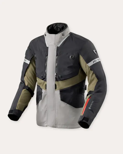 REV'IT! Neptune 3 GTX Jakke Grn/sort L GORE-TEX adventure & touring 