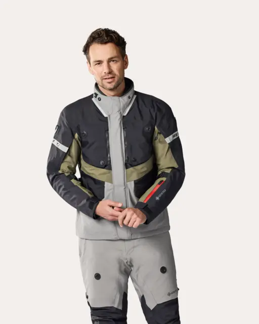 REV'IT! Neptune 3 GTX Jakke Grn/sort XL GORE-TEX adventure & touring 