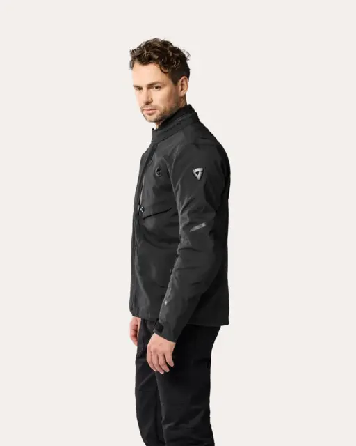 REV'IT! Trench 2 GTX Jakke Sort XL GORE-TEX med god ventilasjon 