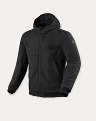 REV&#39;IT! Parabolica 2 Jakke Sort XS Hoodie med h&#248;y sikkerhet