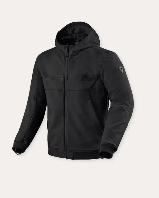 REV'IT! Parabolica 2 Jakke Sort XS Hoodie med høy sikkerhet 