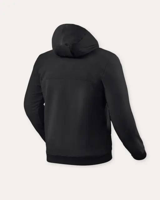 REV'IT! Parabolica 2 Jakke Sort XL Hoodie med høy sikkerhet 