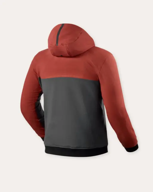 REV'IT! Parabolica 2 Jakke Rød S Hoodie med høy sikkerhet 