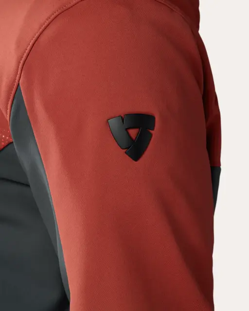 REV'IT! Parabolica 2 Jakke Rød S Hoodie med høy sikkerhet 