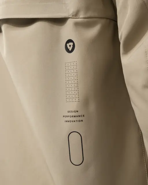 REV'IT! Altair H2O Jakke Sand grey XL Vanntett hettejakke 
