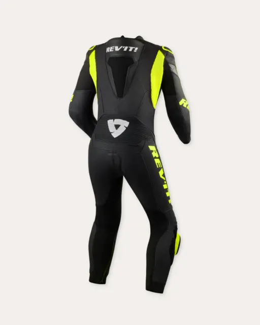 REV'IT! Argon 3 Skinndress 46 Sort/Gul 
