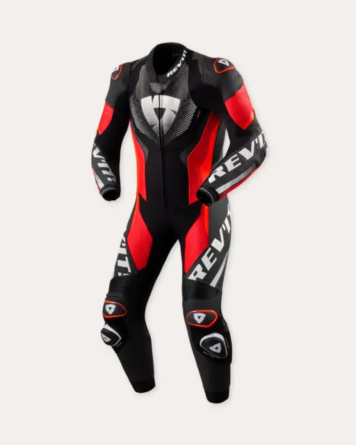 REV'IT! Hyperspeed 3 Skinndress 46 Sort/Rød 