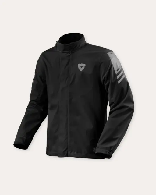 REV'IT Cyclone 4 H2O Regnjakke Sort M Sort 