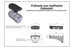 Sw-Motech Footrest Kit Africa Twin +Transalp