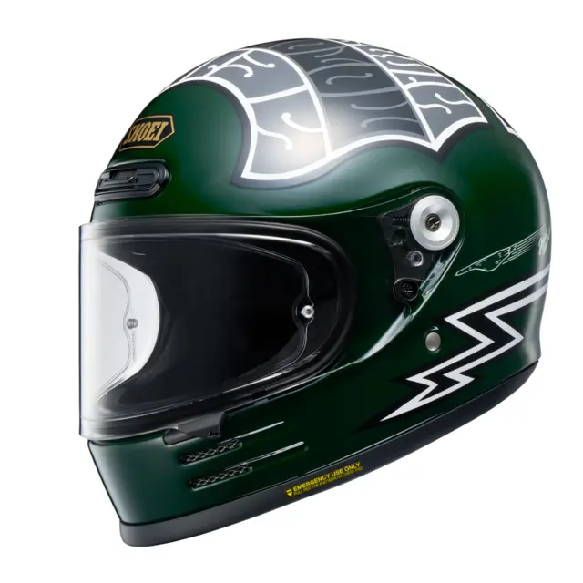 Shoei Glamster 06 Motorsykkel Hjelm L Heiwa TC-4 