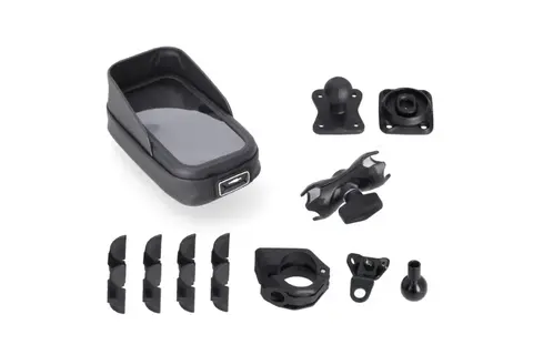 Sw-Motech GPS feste med Telefon deksel For Styre / Speilfeste