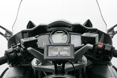 Sw-Motech GPS mount for handlebar Black. Yamaha FJR 1300 (04-).
