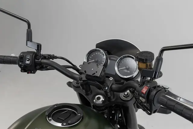 Sw-Motech GPS mount for cockpit Black. Kawasaki Z900RS/ Cafe (17-). 