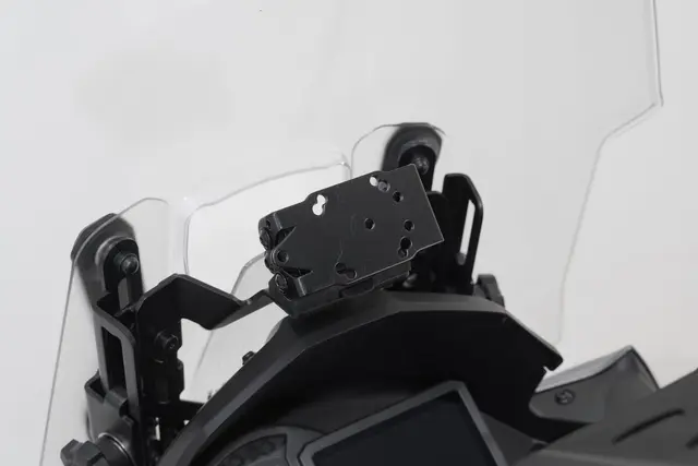 Sw-Motech GPS mount for cockpit Black. Kawasaki Versys 1000 (18-). 