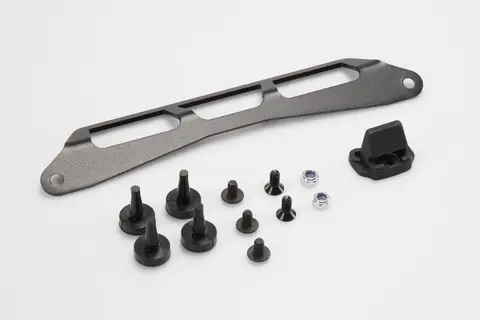 Sw-Motech Adapter kit for ADVENTURE-RACK Black. For Givi/Kappa Monolock.