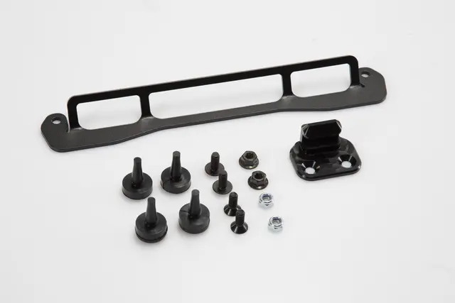 Sw-Motech Adapter kit for ADVENTURE-RACK Black. For Shad. 