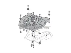 Sw-Motech Quick-Lock Plate Trax Toppboks