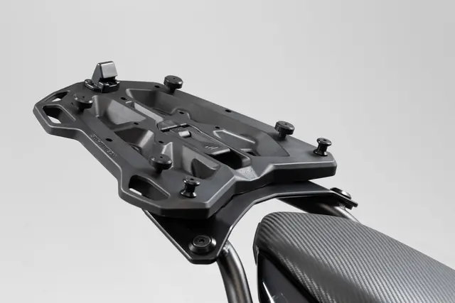 Sw-Motech Adapter plate for STREET-RACK For Givi/Kappa with Monokey. Black. 