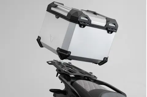 Sw-Motech TRAX ADV top case system Silver. Yamaha Ténéré 700 (19-).