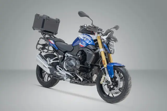 Sw-Motech TRAX ADV top case system Black. BMW R 1200 R/RS (15-), R 1250 R/R 
