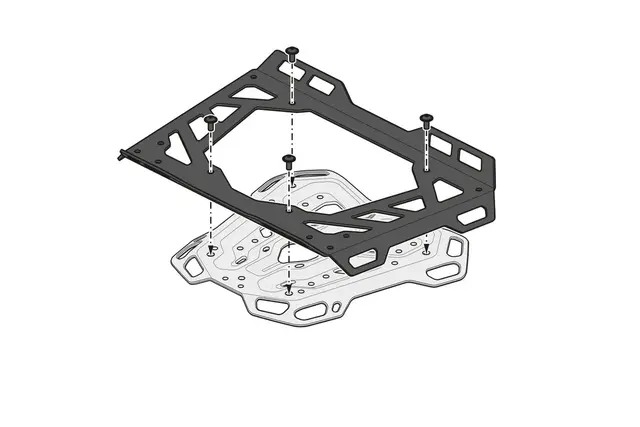 SW-Motech Adventure Rack Ekstremt robust feste til toppboks 