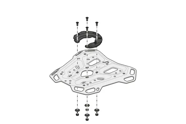 SW-Motech Adventure Rack Ekstremt robust feste til toppboks 