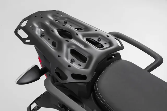 Sw-Motech URBAN ABS topcase system Black. Triumph Tiger 800 models (10-). 