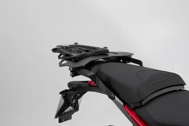 Sw-Motech TRAX ADV top case system Silver. Ducati Multistrada 1200 Enduro/9 