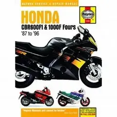 Haynes Bok Honda Cbr 600 / 1000 F (87-96