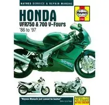 Haynes Honda Vfr750 V-Fours