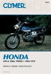 Clymer Bok 322, Honda Cb250/350T (64-74)