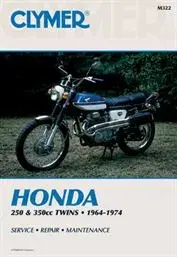 Clymer Bok 322, Honda Cb250/350T (64-74)