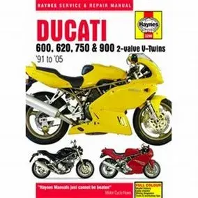 Haynes Bok Ducati 600-900-750 2 Valve V-