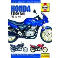 Haynes Honda Cb 500 S (93-01)