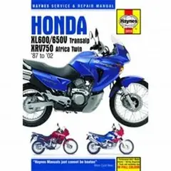 Haynes Bok Honda Xl600V 87-99,Xl650V 00-