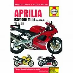 Haynes Bok Aprilia Rsv 1000 Mille 98-03