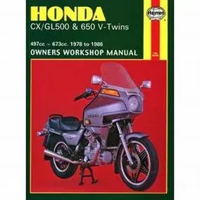 Haynes Bok Honda Cx 500 - Cx 650 - Gl 65