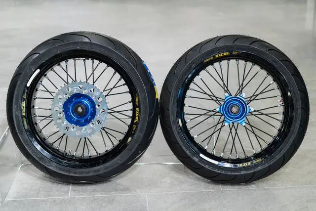 Haan Wheels Supermoto Felgsett Yamaha - 17x3.50 Foran og 17x5.00 Bak 