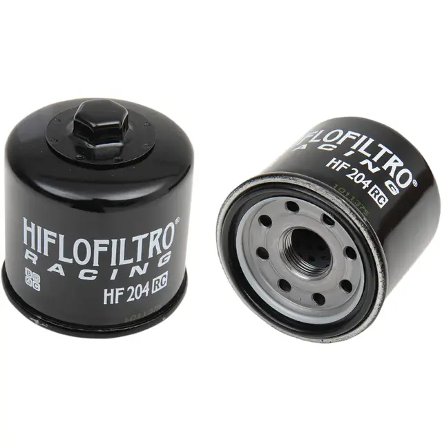 HiFlo oljefilter 204RC Med feste for låsetråd 