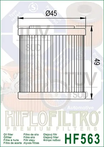 Hiflo Oljefilter 