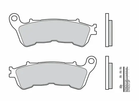 BREMBO Street Sintered Metal Brake pads