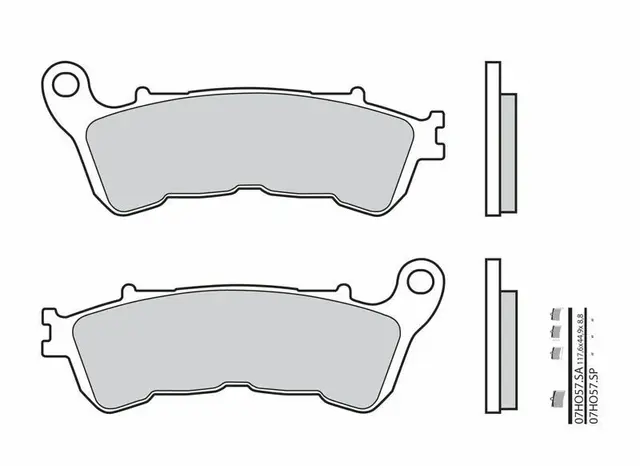 BREMBO Street Sintered Metal Brake pads 