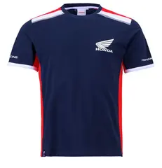 Honda Racing T-skjorte XL Marineblå t-skjorte med Honda design