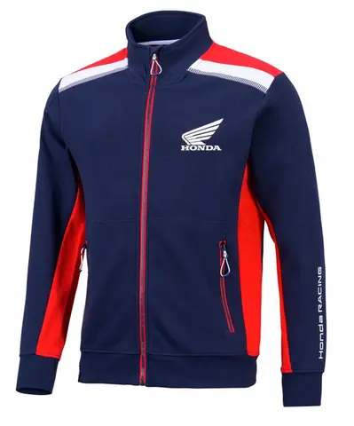 Honda Racing Jakke Marinebl&#229; med Honda Racing design