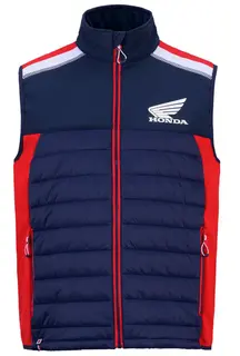 Honda Racing Vest Marinebl&#229; vest med Honda Racing design